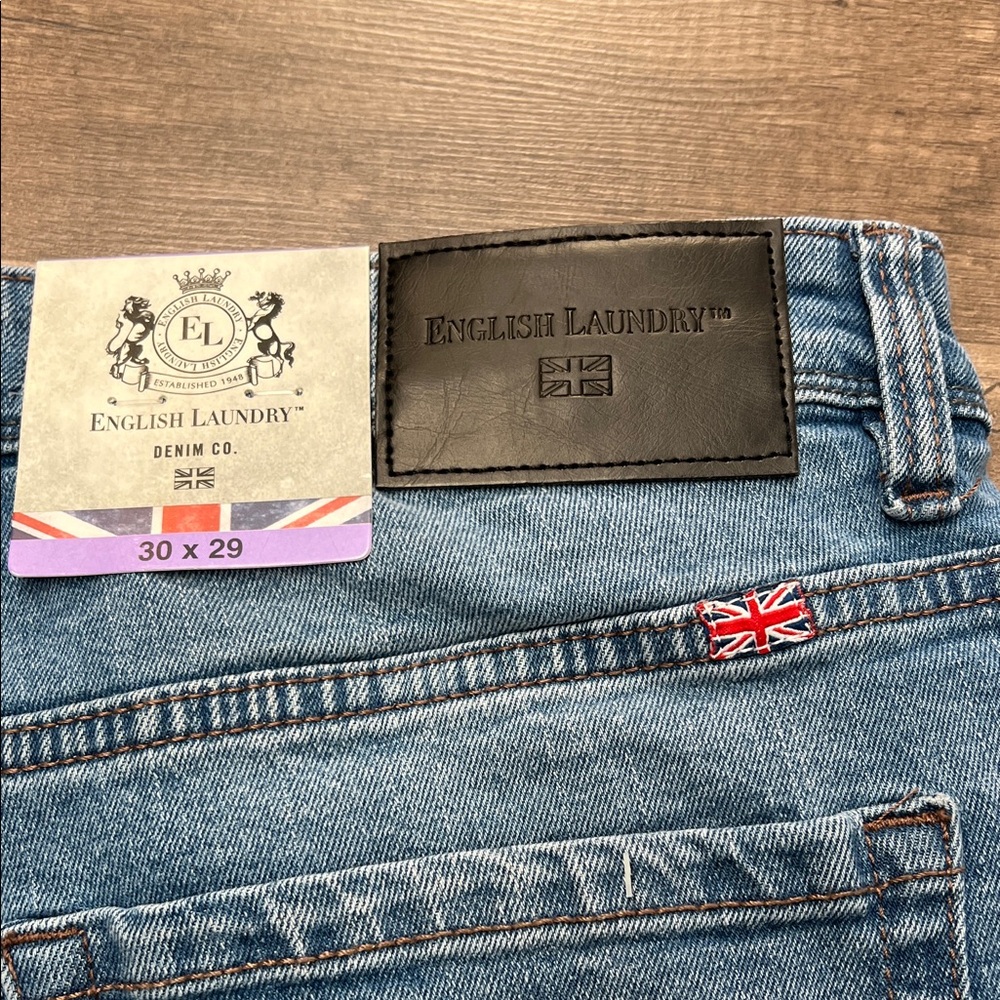 English Laundry Light Blue Denim Jeans - Picture 6 of 11